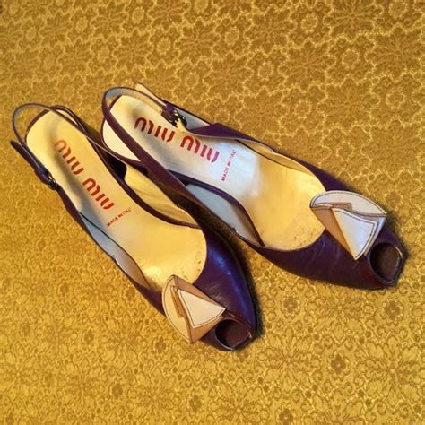 Vintage Miu Miu Bubble Sole Heels (US 7) — consciously shop